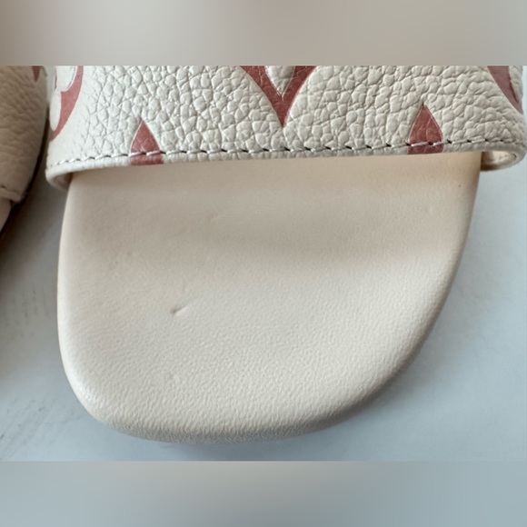 LOUIS VUITTON Silhouette Mules Slip On Heel Sandals Size 37 - Picture 7 of 16